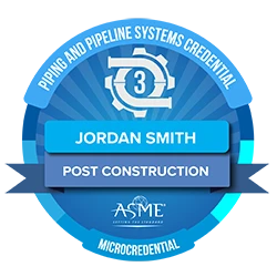 Piping and Pipeline Engineering Digital Badge