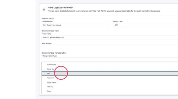 Additional Transportation Details