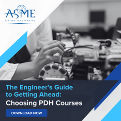 ASME learning and development professional development hours engineering courses